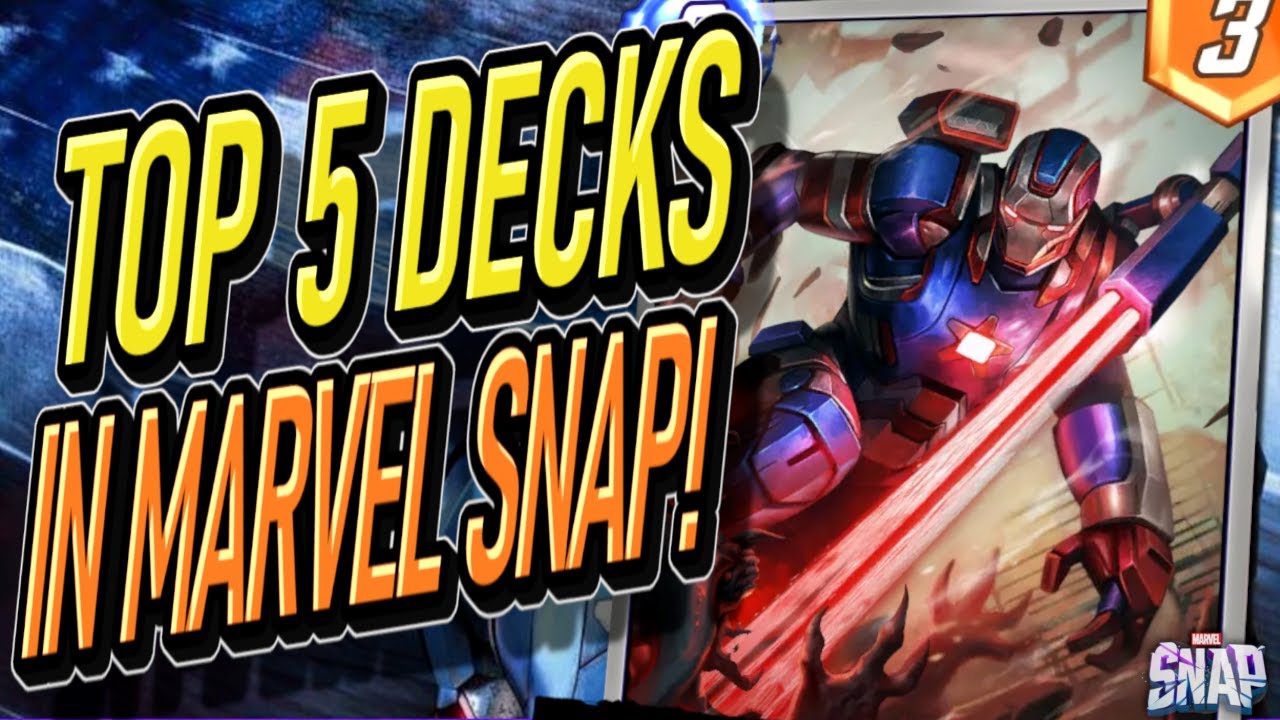 Play the Top 5 Best Decks in Marvel Snap by the Best Players! - YouTube