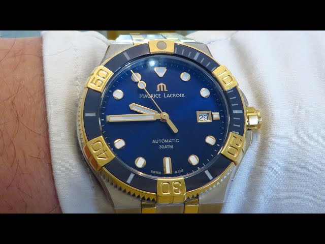 Maurice Lacroix Aikon Venturer AI6058-SY013-430-1 - YouTube