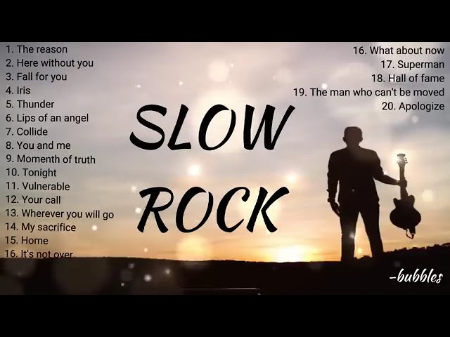 slow rock music class=