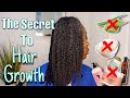 THE SECRET TO NATURAL HAIR GROWTH | NO ONE WANTS TO TELL YOU ‼️🙅🏾‍♀️