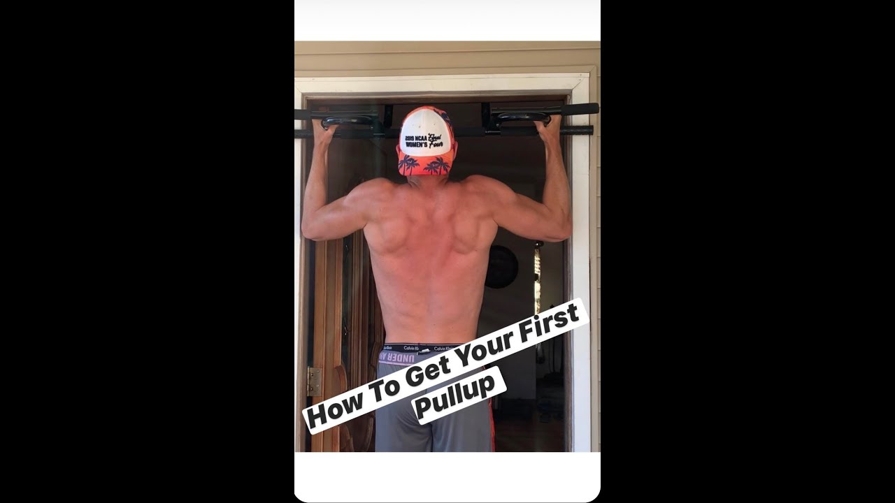 How To Get Your First Pullup - YouTube