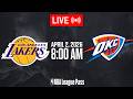 NBA LIVE Los Angeles Lakers vs Oklahoma City Thunder 