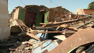Devastación tras tsunami en región chilena de Coquimbo