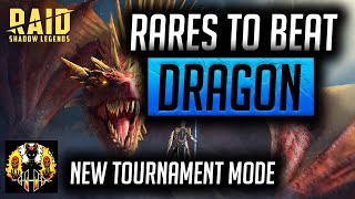 RAID: Shadow Legends | Rares to beat Dragon 20 | New Tournament mode coming!
