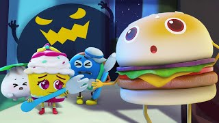 monster in the dark cartoon for kids funny stories for kids kids cartoon babybus