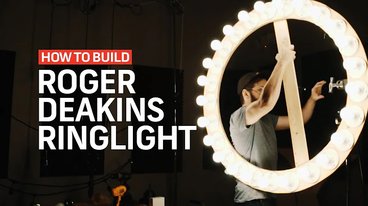 How To Make A ROGER DEAKINS RING LIGHT | Cinematog...