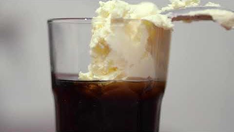 Make A Coke Float In Under 30 SECONDS!