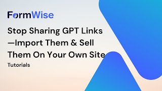 Stop Sharing Gpt Linksimport Them Sell Them On Your Own Site