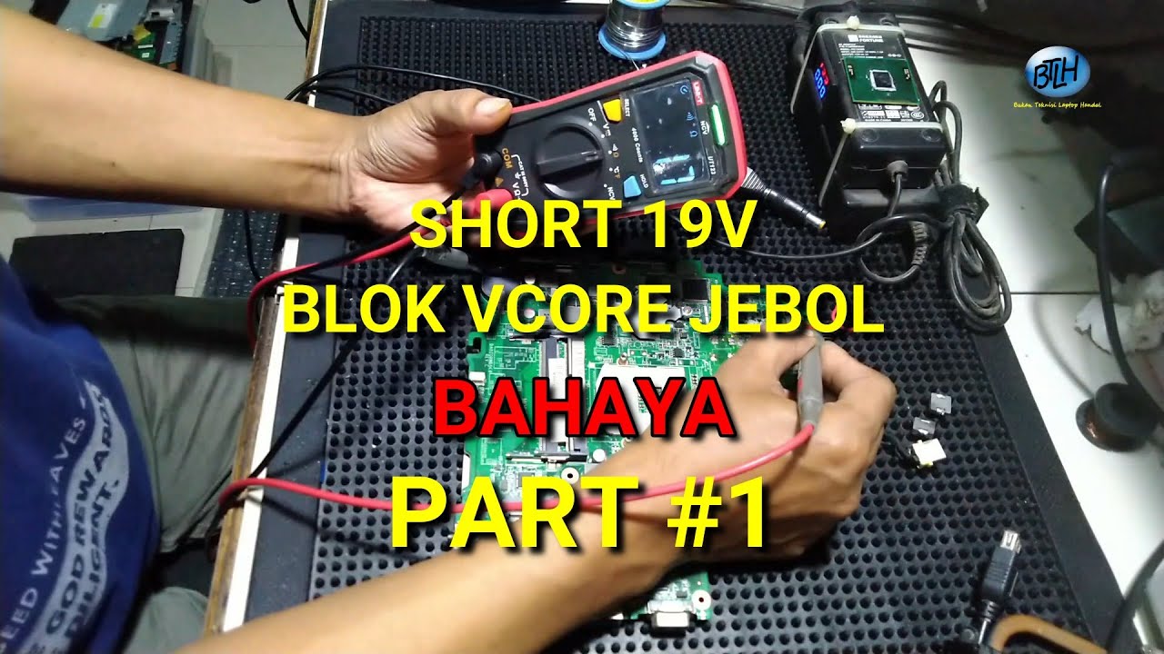 memperbaiki ACER 4749 mati total blok VCORE rusak part 1