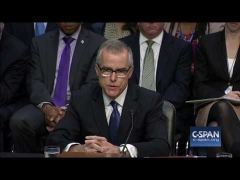 "You cannot stop the men and women of the FBI from doing the right thing." (C-SPAN)