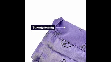 High-quality drawstring dust bag shining and smooth satin with full printing logo double drop string