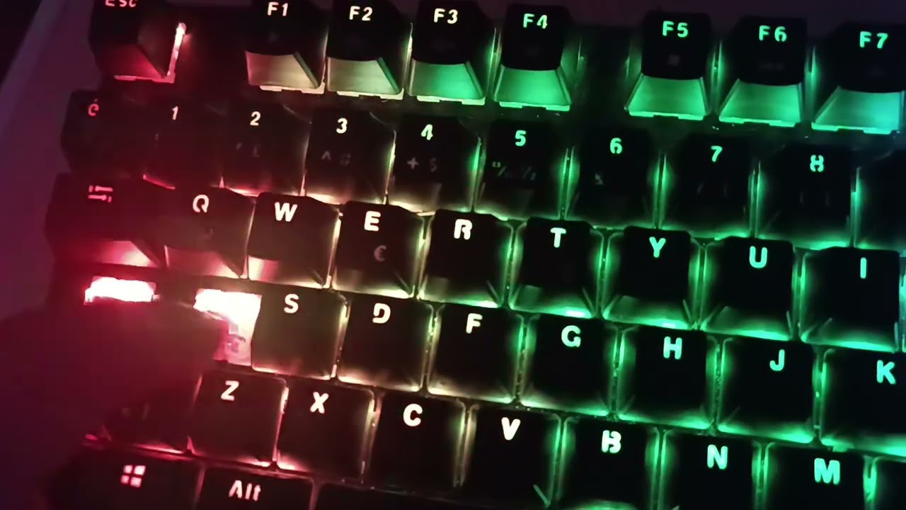 Mekanik klavye basmama sorunu kesin çözüm %100