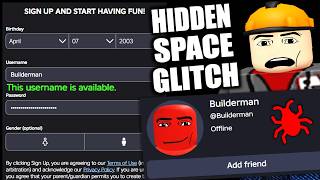 This could have gone HORRIBLY WRONG... (Roblox username space glitch)
