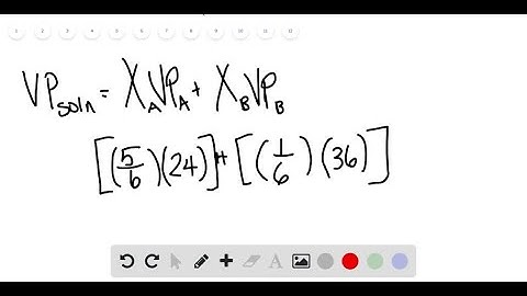 Two liquids, A and B, have vapor pressures at a given temperature of 24 mmHg and 36 mmHg, respectiv…