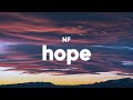 Nf  hope lyrics