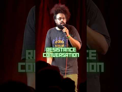 Being part of the resistance.