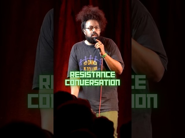 Being part of the resistance.