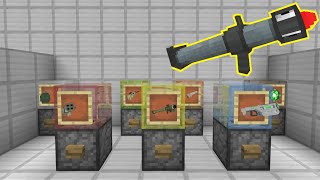 Random OP Weapons vs. Mob in Minecraft