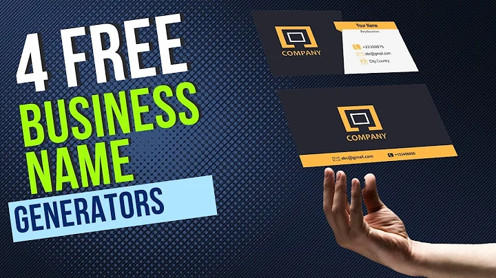 4 Free Business Name Generators: Find Your Perfect Name!
