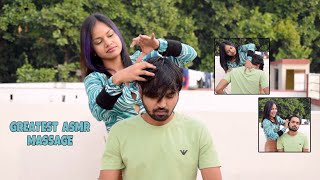 Greatest Asmr Head Massage By Aishwarya Ep7 Neck Back Hands And Ear Massage Puremassage