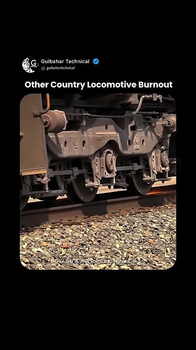 Epic Burnout Showdown: Foreign Locomotive vs Indian Loco! 🚂🔥