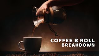 How to Film a COFFEE B ROLL Sequence - Breakdown