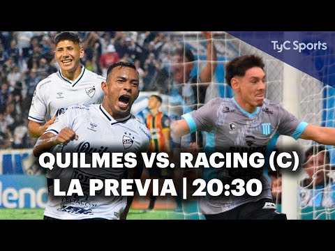 ¡QUILMES - RACING (C) EN VIVO! LA PREVIA DE UN GRAN CHOQUE EN LA PRIMERA NACIONAL