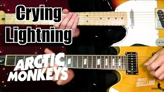 Crying Lightning - Arctic Monkeys ( Guitar Tab Tutorial & Cover ) Resimi