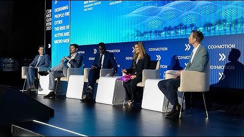 Innovation Spotlight: Panel: Designing People-First Cities – The Rise of Active and Micro-mobility