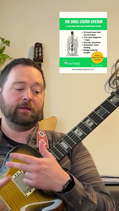 What Are Shell Voicings on Guitar? #jazzguitar #guitarlesson #guitarchords #jazzchords