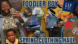 *NEW* 2023 HUGE SPRING TODDLER BOY CLOTHING HAUL | MACY’S, GAP, PRIMARK ETC.