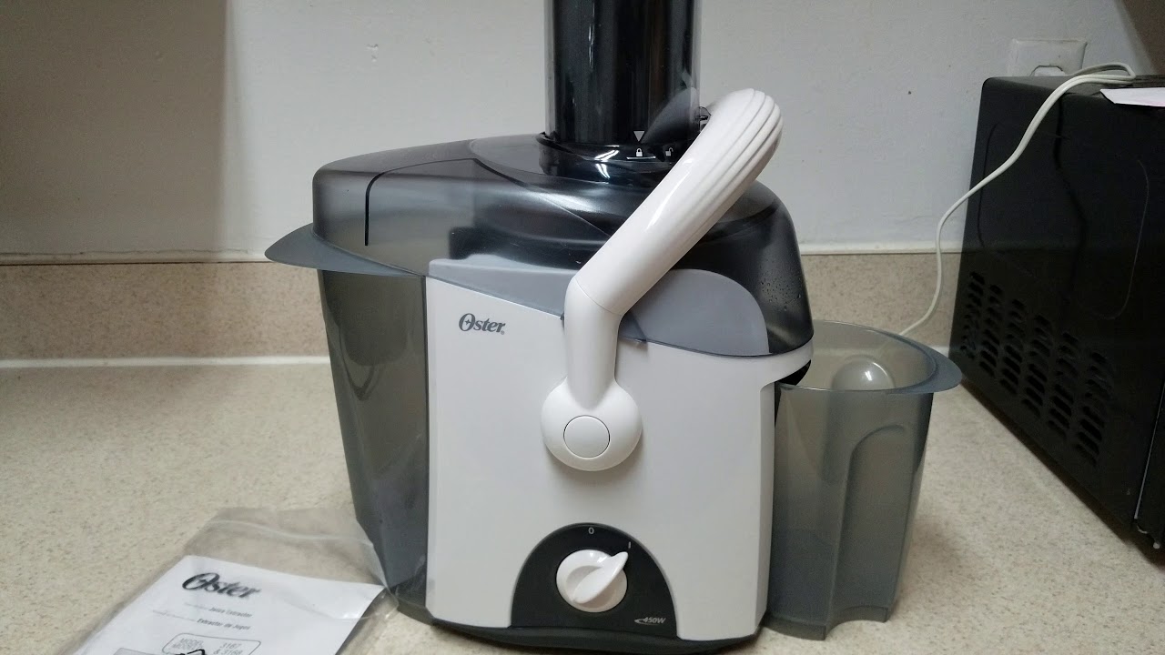 OSTER JUICE EXTRACTOR JUICE MAKER YouTube