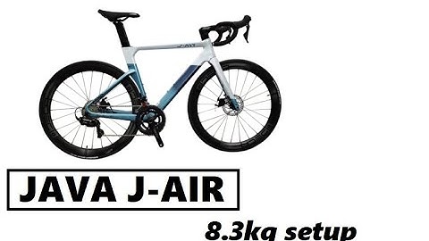 JAVA J-AIR Aerobike  에어로 바이크: weight 8.3Kg setup