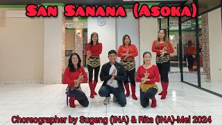 San Sanana (Asoka)//Line Dance//Coach Sugeng//Sexygirl
