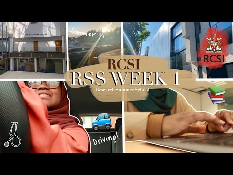 RCSI Research Summer School Week 1 | GETTING MY FIRST CAR !