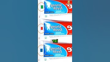 Bí mật đằng sau những vạch màu trên tuýp kem đánh răng mà ít ai biết 🦷 #shorts #thangbiettuot