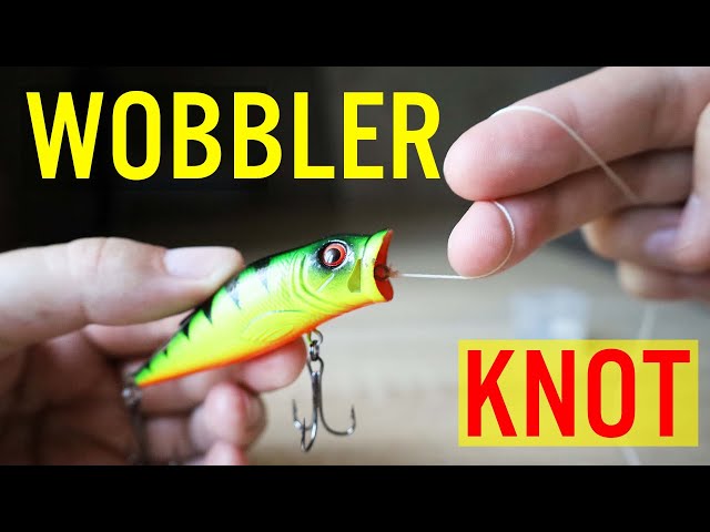 Easy and Strong Knot for a Topwater Wobbler (popper), Best fishing