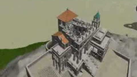 M.C. Escher - "Ascending and Descending" Building