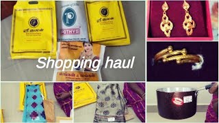 Pothys shopping haul (pothys/mangal/chennai silks) jewellery shopping/mangal shopping haul