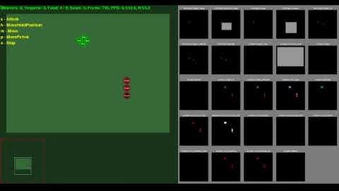 StarCraft II Reinforcement Learning Early Demo