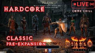 LADDER 12 : Hardcore Classic pally  day 2 ; Diablo 2 Resurrected