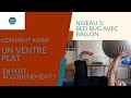 Comment avoir un ventre plat après l&#39;accouchement ? Niveau 3 : Bed bug avec ballon.