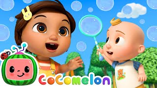 baby nina s bubble playground song nina s familia cocomelon