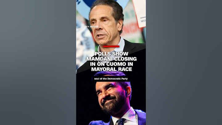 Polls show Mamdani closing in on Cuomo in mayoral race