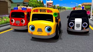 Baby Toddler Songs - Wheels on the Bus - Nursery Rhymes & Kids Songs