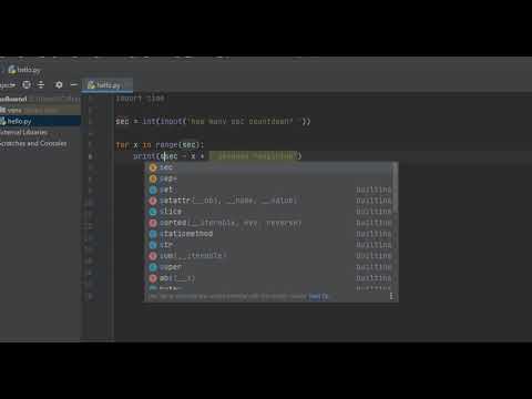 Python - Creating A Countdown Timer - YouTube