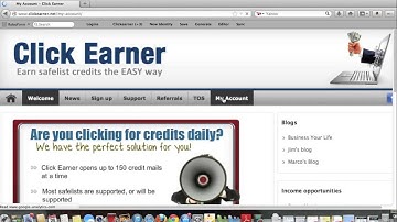 Clickearner | Open 150 emails at once