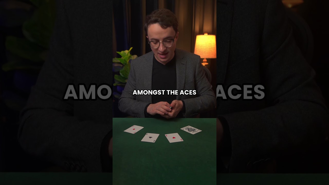 Amazing 4 Ace Magic Trick!