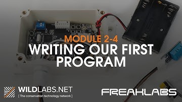 Build Your Own Data Logger: Module 2.4 - Writing Our First Programs