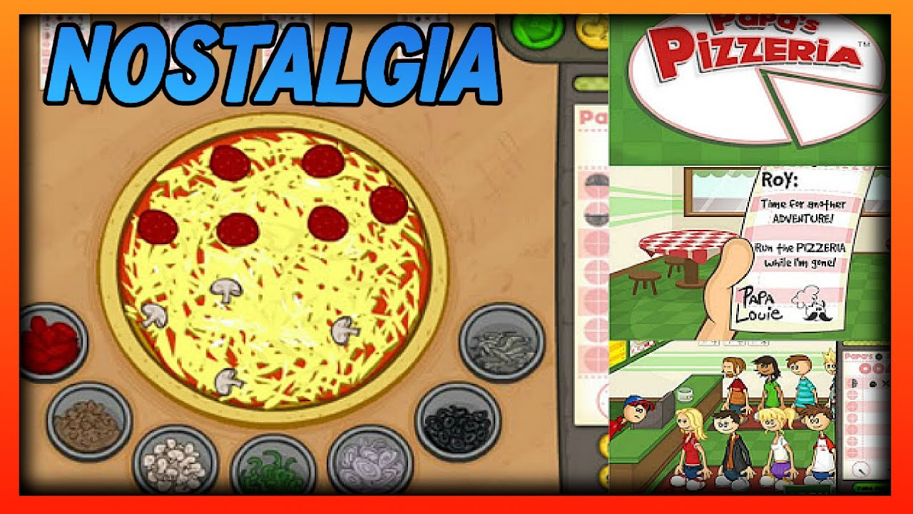Papa's pizzeria Gameplay